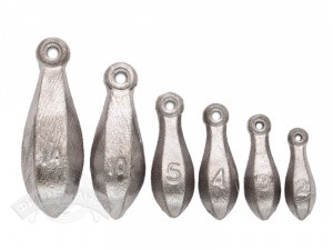 Груз "Кегля" с ушком 