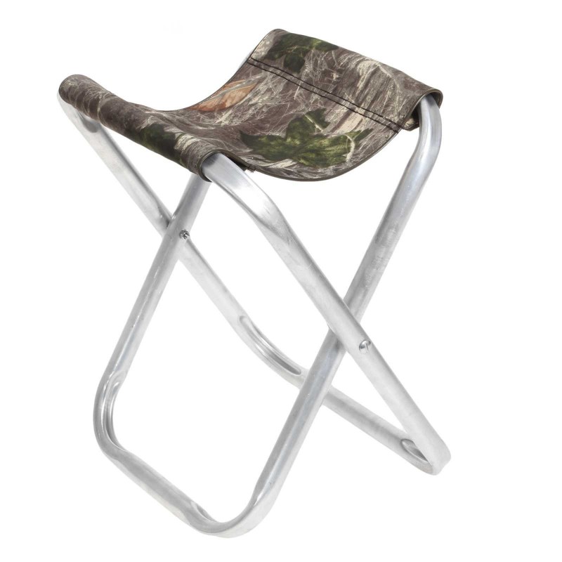 Стул-табурет ( листва/цифра) алюм. БОЛЬШ камуфляж