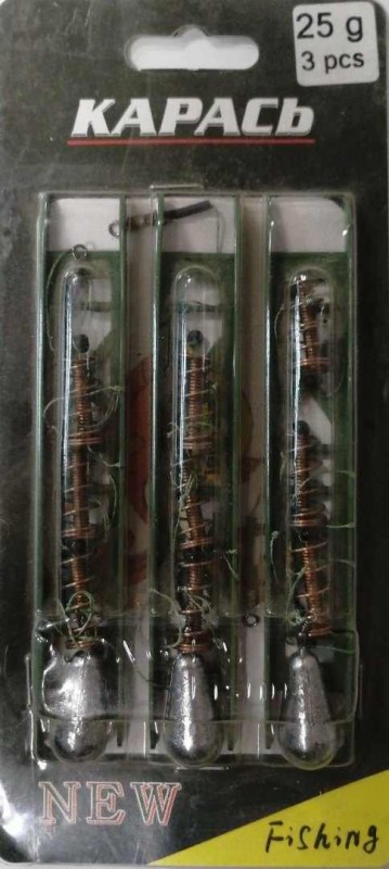 Снасть карась 25 гр