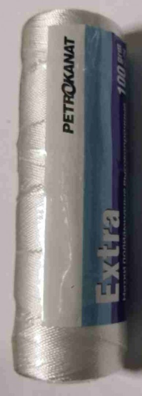 Нить капрон., 100 гр. 210 den\15(1,00 мм) бел.