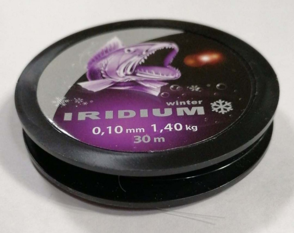 Леска зимняя AQUA IRIDIUM 0,10mm 30m