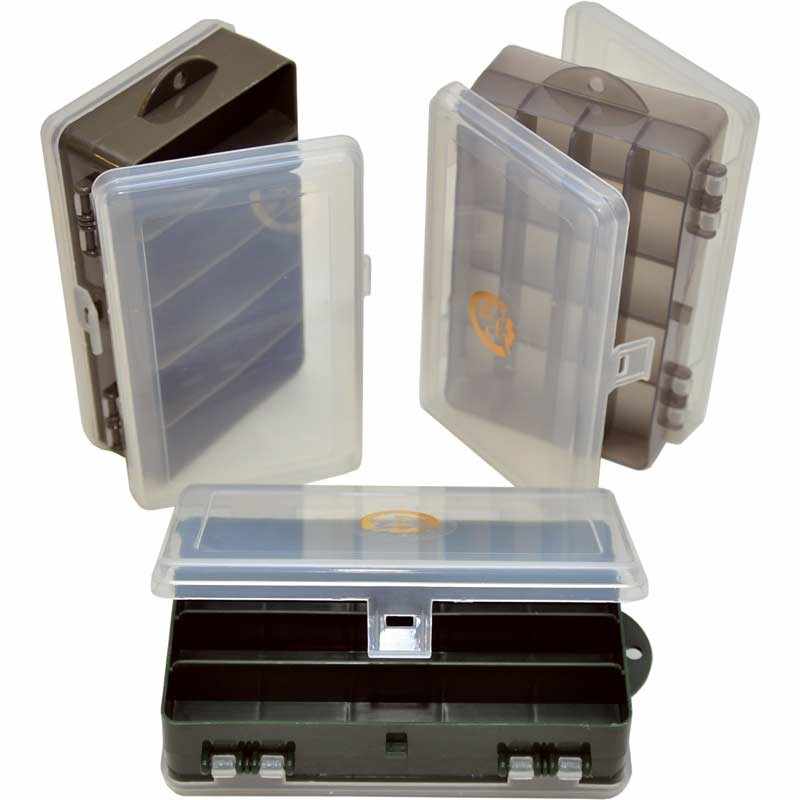 КОРОБОЧКА ТК-21 рыб-ая 2-хстор. ( 6+5отд.) (154х97х46мм)