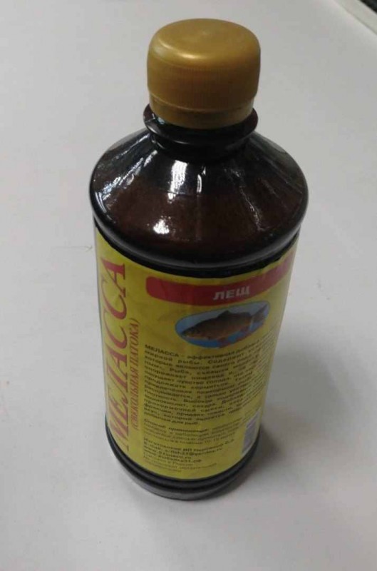 Меласса свекловичная ароматизированная 0,5 л. лещ