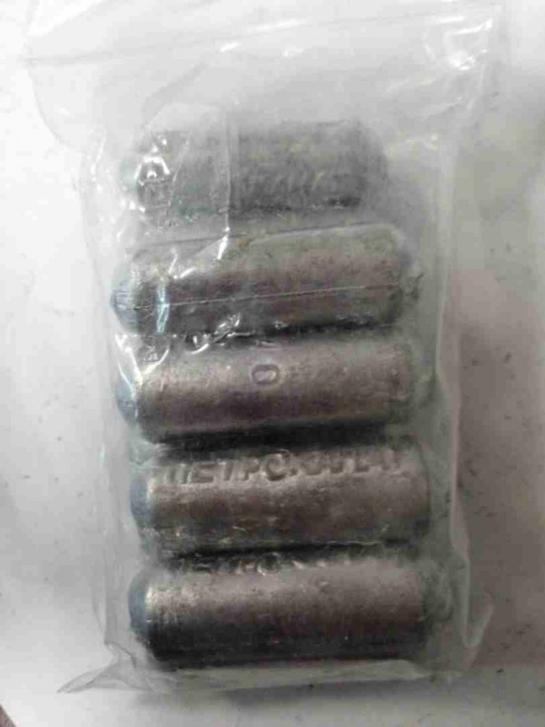 Груз Цилиндр 40 гр.(10 шт)