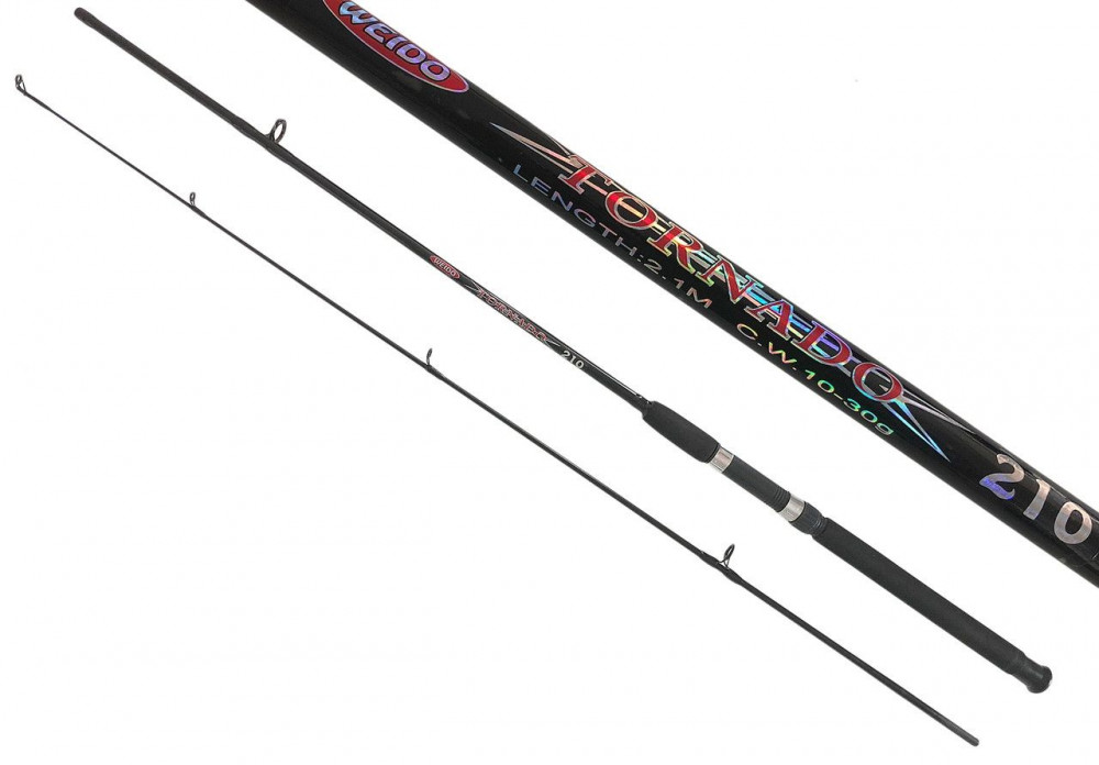 Спиннинг штекерный "WEIDO" TORNADO 10-30g 2.4m