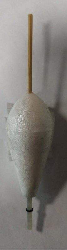 Поплавок белый "Мачтовый-2" на 6,5гр