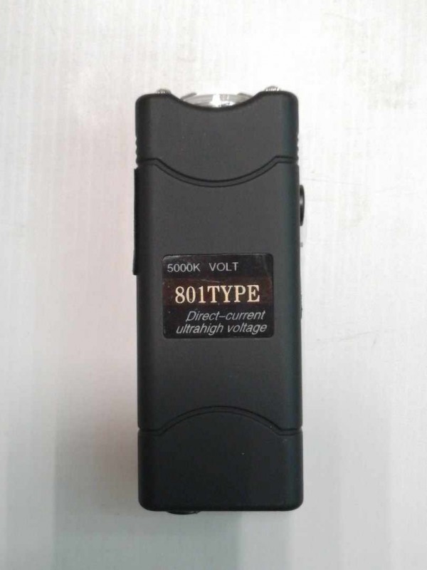 Фонарь с шокером 801 черный (MR)