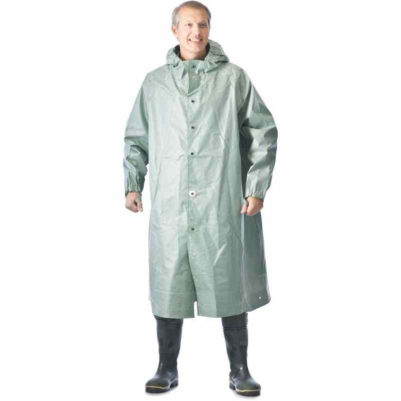Плащ резиновый (ХЗ) №2-зел ОЗК