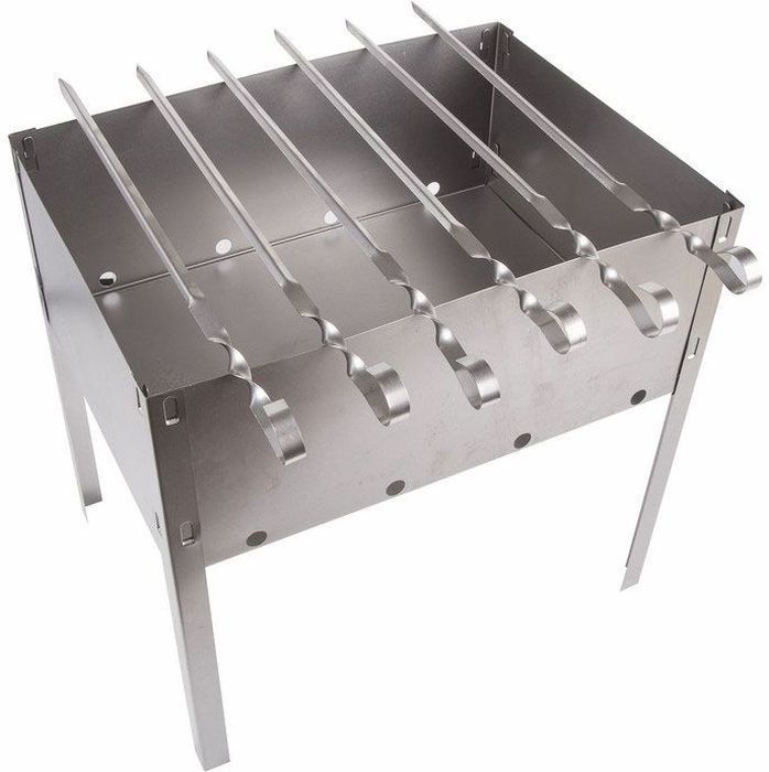 Мангал сборный " Походный " +6 ш. в пленке