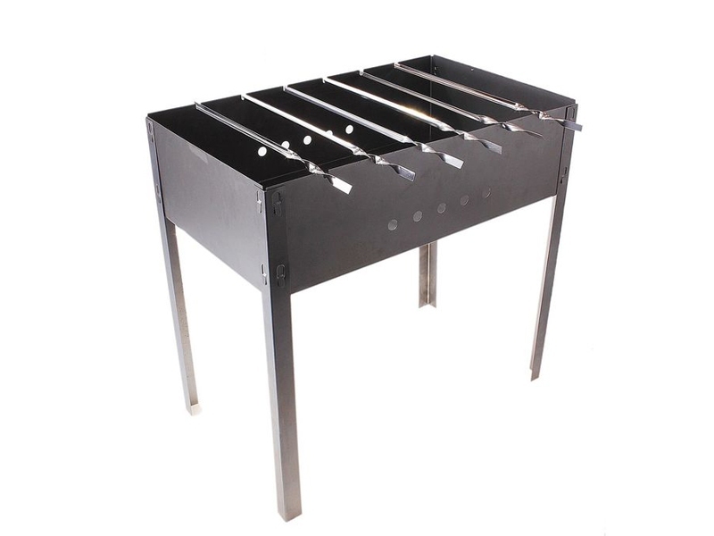 Мангал сборный " Стандарт-Лайт" 6*400мм в пленке