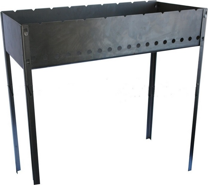 Мангал без шампуров (700*300*700) ст1,5мм МНГ20