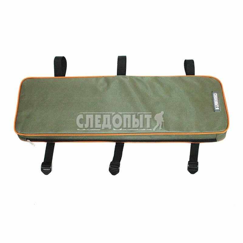 Накладка на сиденье "СЛЕДОПЫТ" мягкая, 75 см, цв.хаки