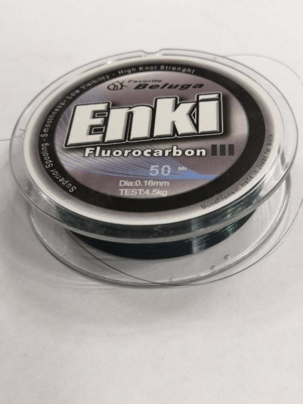 Леска BELUGA Enki Fluorocarbon  0,16мм * 50м