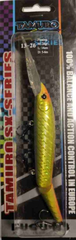 Воблер TAMURO "SX" цв.13-26