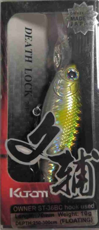Воблер Kutomi DEATH LOCK 70F  G001