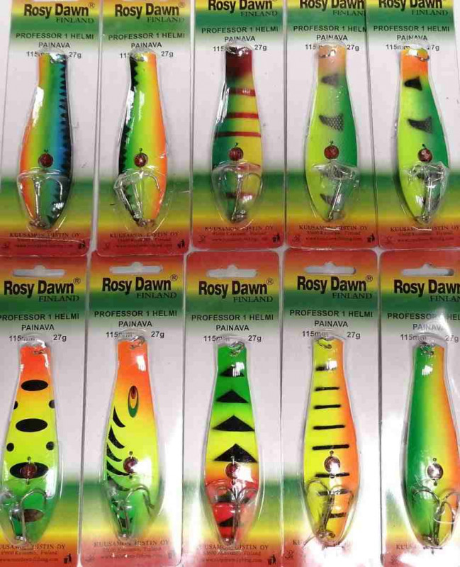 Блесна колеб. Rosy Dawn Professor 1(бусина) 115мм 27 гр.