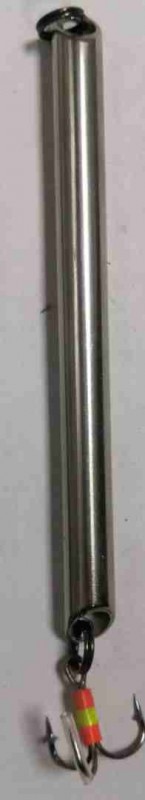 Блесна трубка-срез 10 см 17 гр.