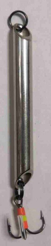 Блесна трубка-срез 7 см 12 гр.