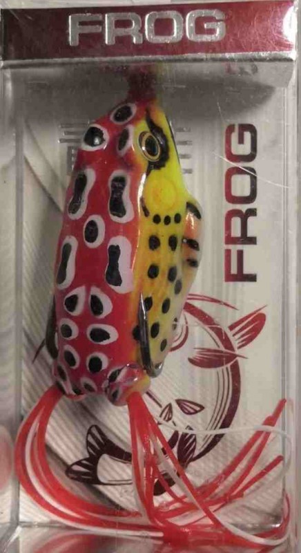 Лягушка-незацепляйка Namazu FROG, 55 мм, 8 г, цвет 20, крючок-двойник YR Hooks (BN) #2/0/400/