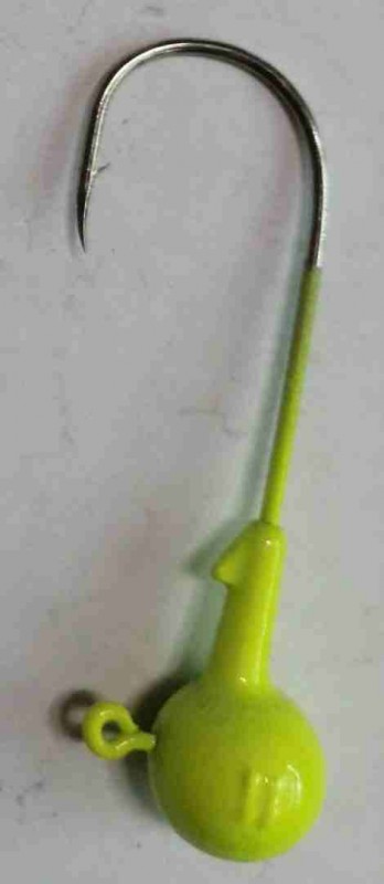 Джиггер "Marlin's" Шар кр.Asakura-JIG, 11гр., кр.5/0, цв.Желтый 8311-250