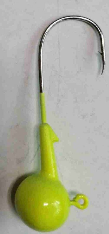 Джиггер "Marlin's" Шар кр.Asakura-JIG, 18гр., кр.5/0, цв.Желтый 8318-250