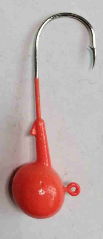 Джиггер "Marlin's" Шар кр.Asakura-JIG, 21гр., кр.6/0, цв.Красный 8321-160