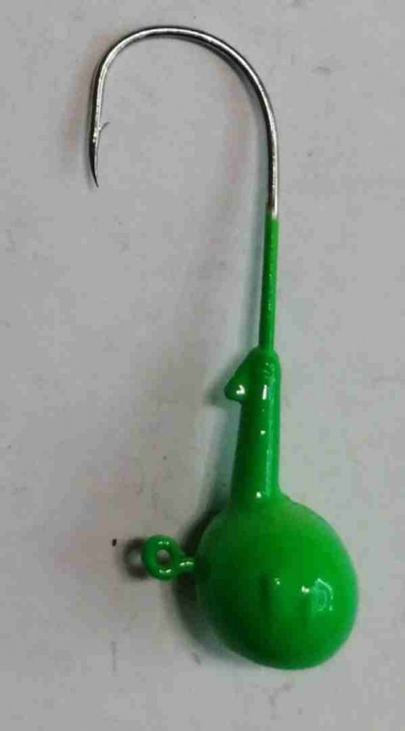 Джиггер "Marlin's" Шар кр.Asakura-JIG, 18гр., кр.5/0, цв.Зеленый 8318-350