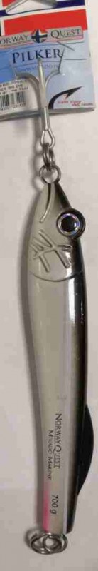 Пилкер Mikado Norway Quest Big Eye 700 g / COAL