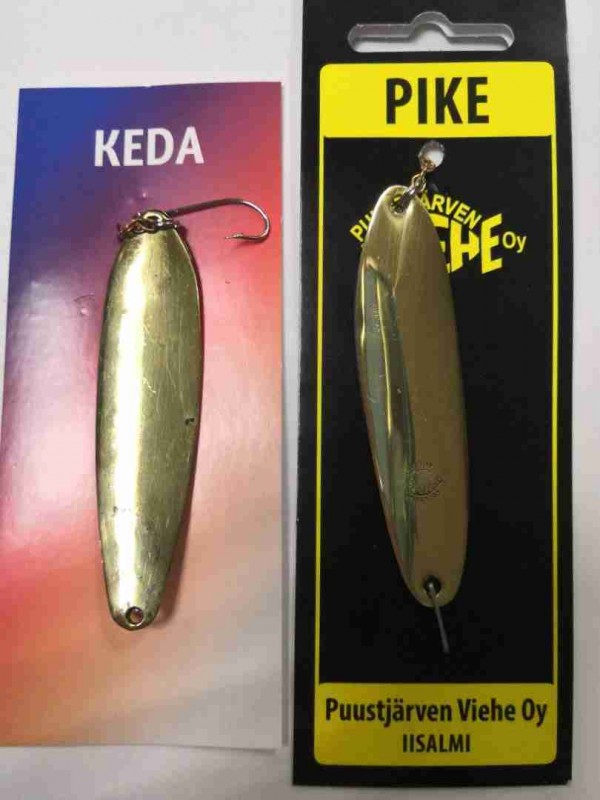 блесна зимняя KEDA KUP-MES цепь с крючком