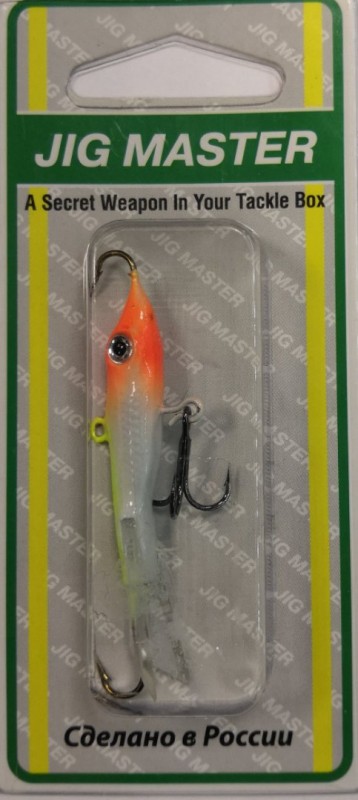 Балансир Jig Master 6,0см 11гр "0443 Красноголовик"