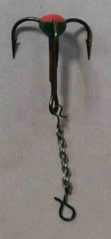 Тройник MUSTAD с цепочкой TRMCH06GR-50