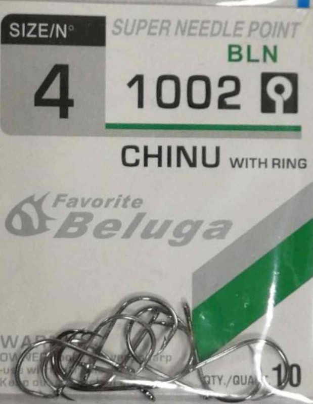 Набор крючков Beluga CHINU №4