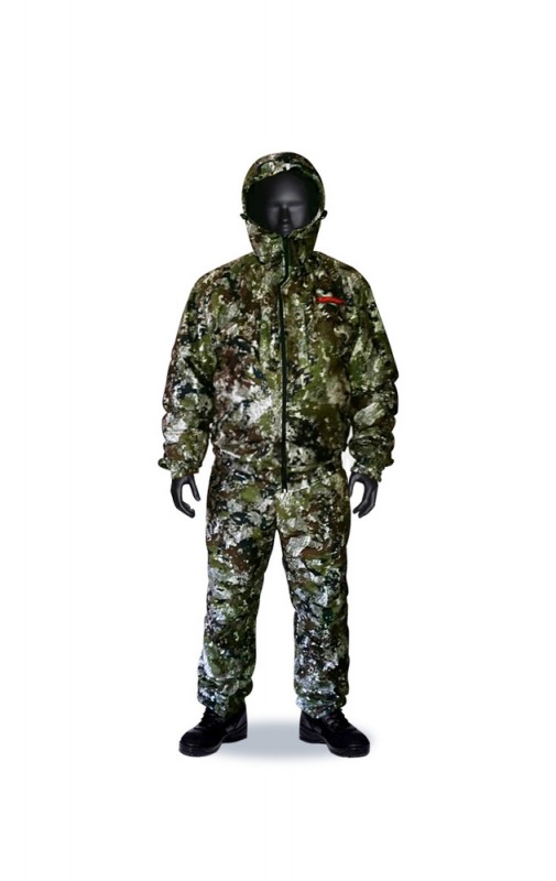 Костюм зим. муж. поплавок Raftlayer" Патриот" зеленый пиксель 52/182 (-25) дл. куртка