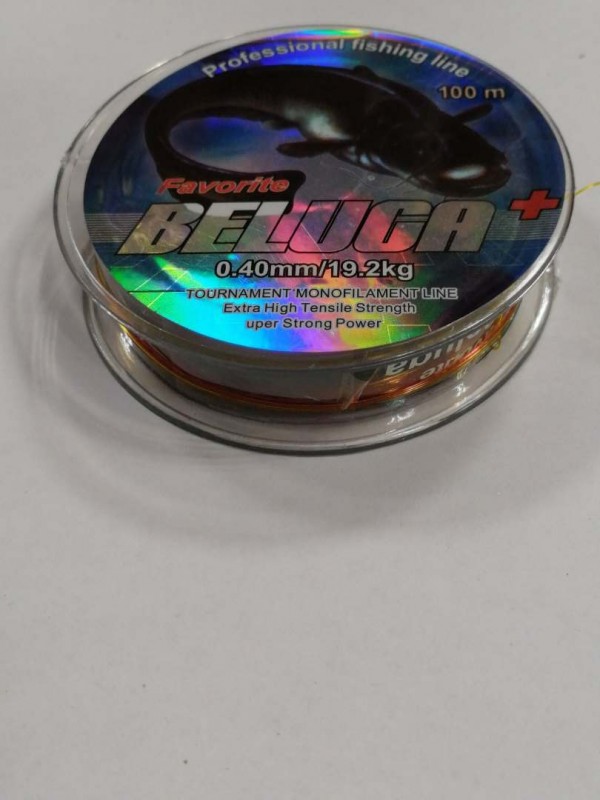 Леска BELUGA мультиколор 0,40 мм 100 м