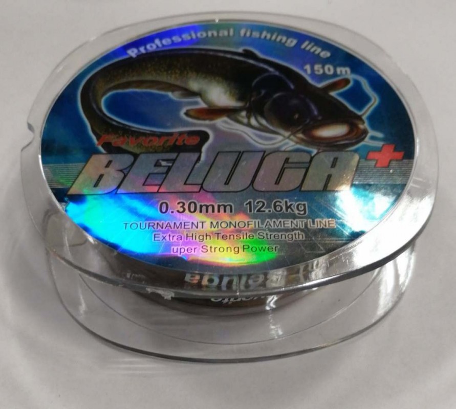 Леска BELUGA мультиколор 0,30 мм 150 м