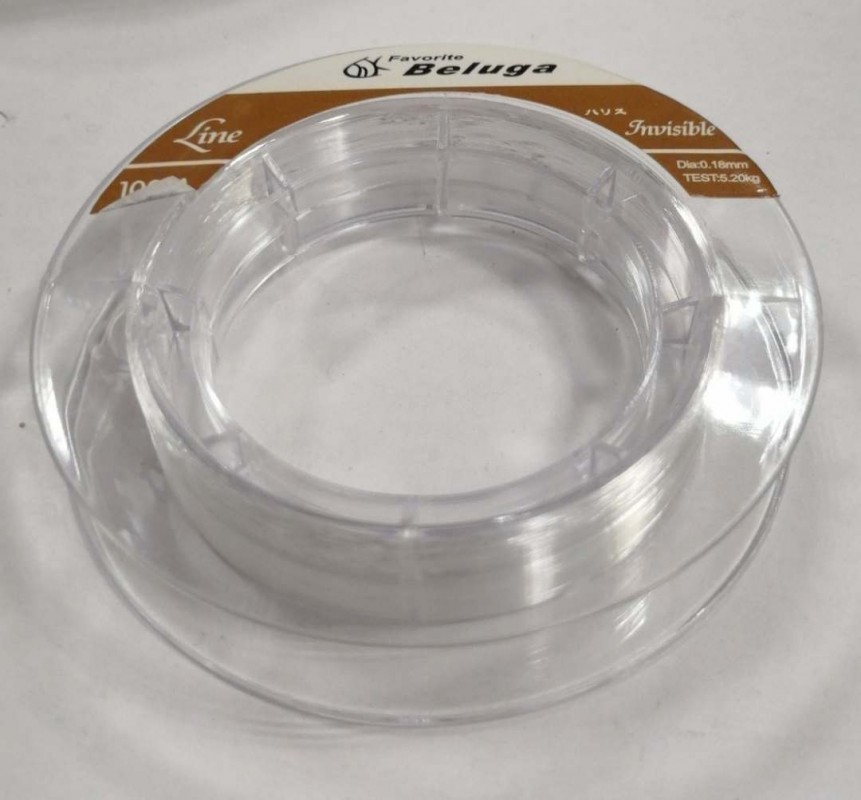 Леска BELUGA Invisible Line  0,18 мм 100 м