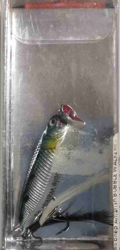 Воблер Amafish BUBBLE WALKER35  Длина:35мм  Вес:1.8гр  Заглубление :TOP WATER цвет:HB06