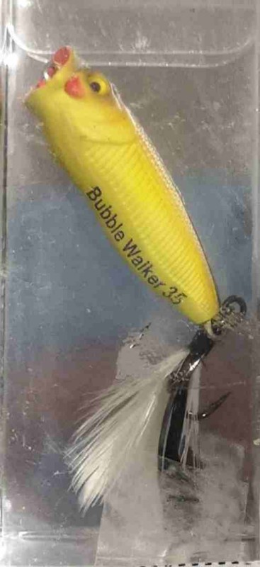 Воблер Amafish BUBBLE WALKER35  Длина:35мм  Вес:1.8гр  Заглубление :TOP WATER цвет:M01