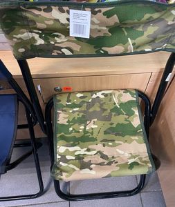 Стул OSP со спинкой  (листва, коричн камуфляж)