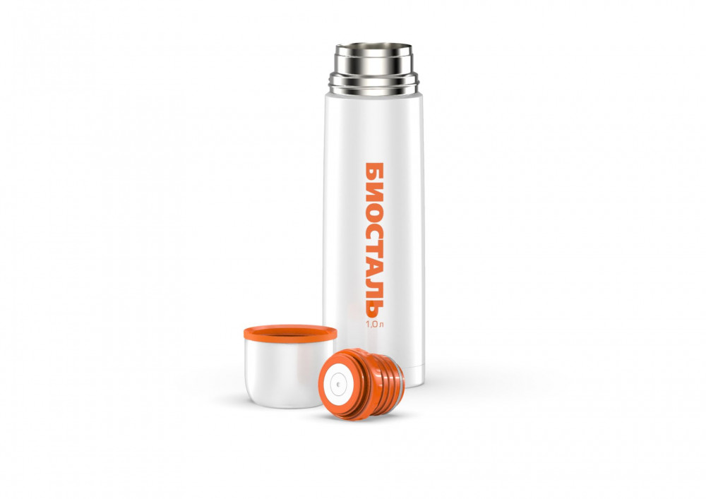 Термос у\г белый NВ-1000 С-W  (Biostal )