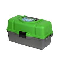 Ящик раболов. трехполочный Helios зеленый