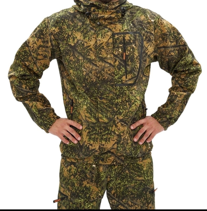 Костюм "ТУРИСТ МОСКИТ" куртка/брюки цвет: кмф "Колючка зеленый", ткань: Грета (56-58, 170-176)