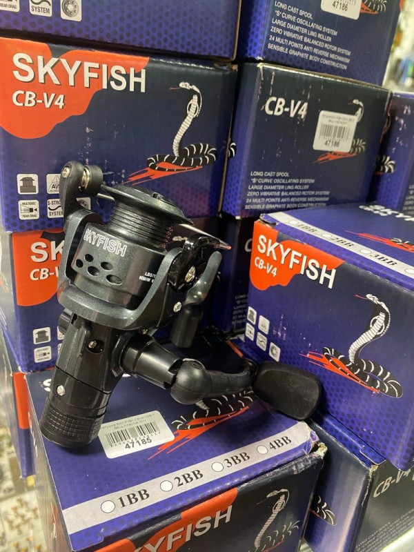 Катушка SKY-FISH СBV4-1BB 1 BALL пластик mini