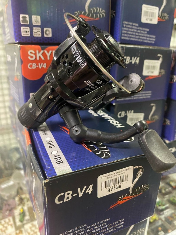 Катушка SKY-FISH СBV4-2BB 2 BALL пластик mini