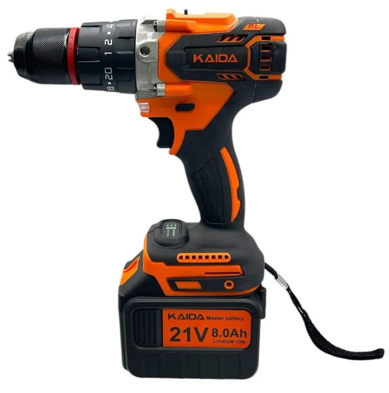 Шуруповерт KAIDA 120HM (2 аккум 2V, 8.0 Ah)