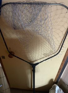 Подсачек черный квадратный  плетеная леска 60