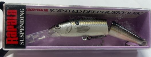 Воблер RAPALA Jointed Deep Husky Jerk 8 см, 5 гр, цвет Silver Shad