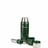 Термос HS.TM-056-G 750ML с ситечком зеленый (2 крышки-кружки) TONAR