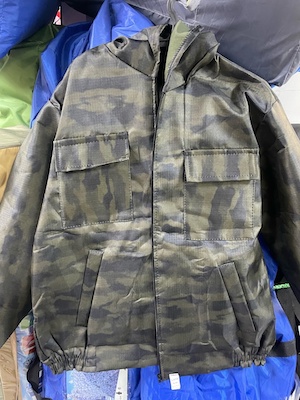 Костюм АЗИЯ (темн камуфл.+флис) 56-58