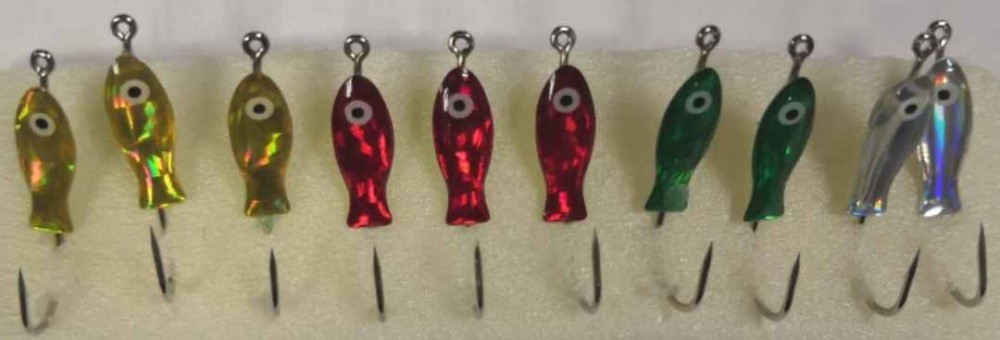 Мормышка фосфорная с флексом №125-Р  (6, S, 80шт.)